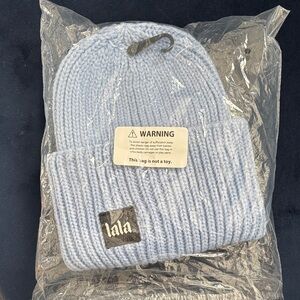 Dressed in LALA Light Blue Knit Beanie